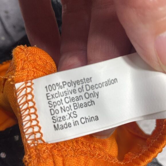 Halloween Tulle Skirt Dog Dress Mommy's Lil' Pumpkin - Picture 7 of 7